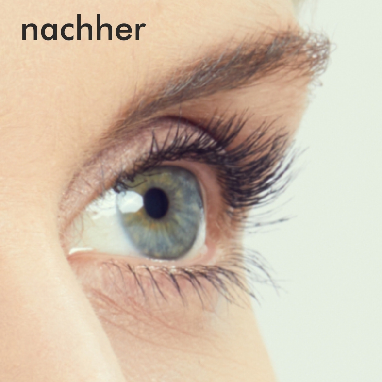 wimpernwelle power pad nachher